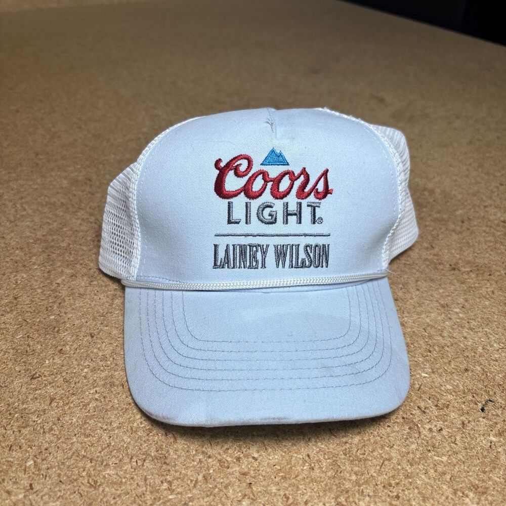 Coors Light x Lainey Wilson Trucker Hat Rope SnapBack